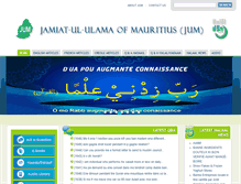 Tablet Screenshot of jamiat-ul-ulama.org